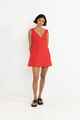 RHYTHM LADIES BELLE MINI DRESS - RED