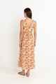 RHYTHM LADIES HAVEN FLORAL MAXI DRESS - RED