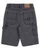 SANTA CRUZ BOYS CLASSIC DOT BAGGY CARPENTER DENIM SHORT - CARBON