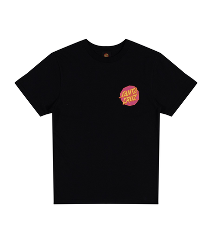 SANTA CRUZ BOYS MEEK SCRATCHED SLASHER S/S TEE - BLACK