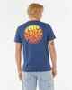 RIPCURL MENS PASSAGE TEE - LIGHT NAVY