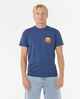 RIPCURL MENS PASSAGE TEE - LIGHT NAVY