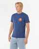 RIPCURL MENS PASSAGE TEE - LIGHT NAVY