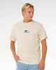 RIPCURL MENS PILL ICON TEE - VINTAGE WHITE