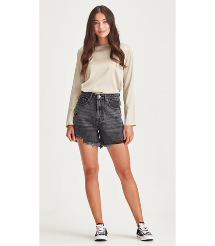 JUNK FOOD JEANS - BROOKLYN SHORT - BLACK