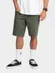 VOLCOM MENS SOLVER LITE 5 POCKET WALKSHORT - ARMY GREEN