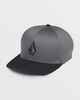 VOLCOM FULL STONE FLEXFIT CAP - ASPHALT BLACK