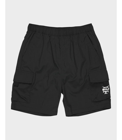 QUIKSILVER BOYS MERCURY CARGO SHORT - BLACK