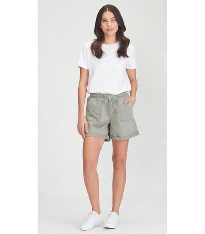 JUNK FOOD JEANS - MAGGIE SHORT - KHAKI