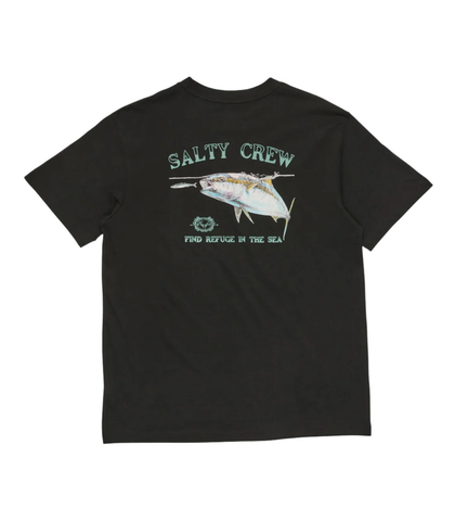 SALTY CREW MENS SURFACE S/S TEE - BLACK