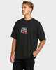 BILLABONG MENS SPEC 3D S/S TEE - BLACK