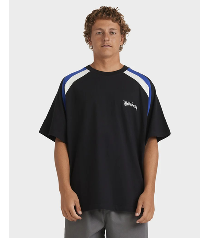 BILLABONG MENS SYSTEMS S/S TEE - BLACK