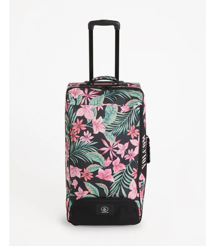 VOLCOM LADIESN PATCH ATTACK WHEELIE TRAVEL BAG - MULTI