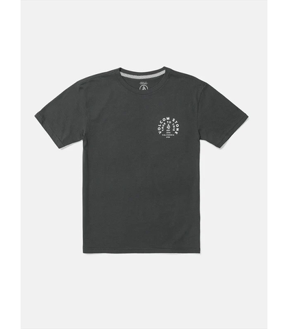 VOLCOM BOYS TENNON S/S TEE - STEALTH