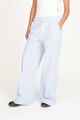 HUFFER LADIES CRUISE LOUNGE PANT - ICE BLUE STRIPE