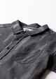 VISSLA MENS SEASIDE ECO S/S DRESS SHIRT - PHANTOM