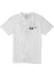 VISSLA MENS PLANET POSSITIVE S/S TEE - WHITE