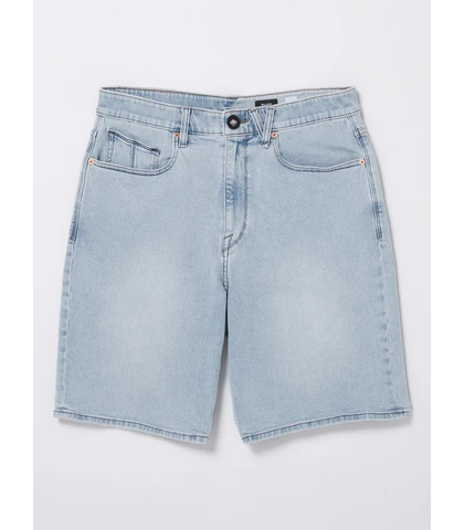 VOLCOM BOYS BILLOW DENIM JORT - LIGHT BLUE