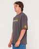 RUSTY MENS JETSETTER S/S TEE - COAL