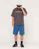 RUSTY MENS JETSETTER S/S TEE - COAL
