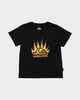 QUIKSILVER GROMS LIT UP TEE - BLACK