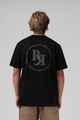RPM MENS CIRCLE PUFF TEE - BLACK