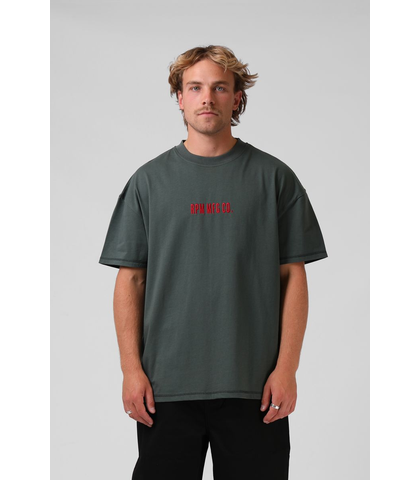 RPM MENS EMB TEE - BOTTLE