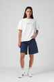 RPM LADIES EMB TEE - WHITE