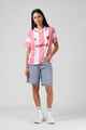 RPM LADIES EURO JERSEY - PINK STRIPE