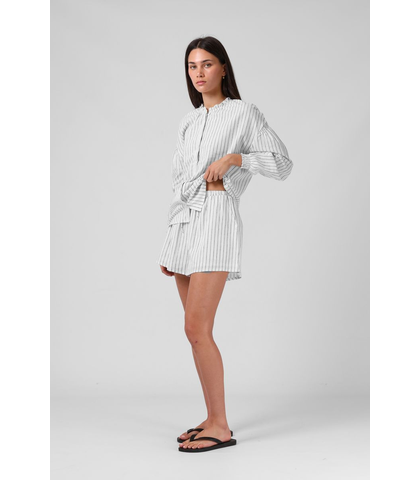 RPM LADIES TILLY SHORT - WHITE STRIPE