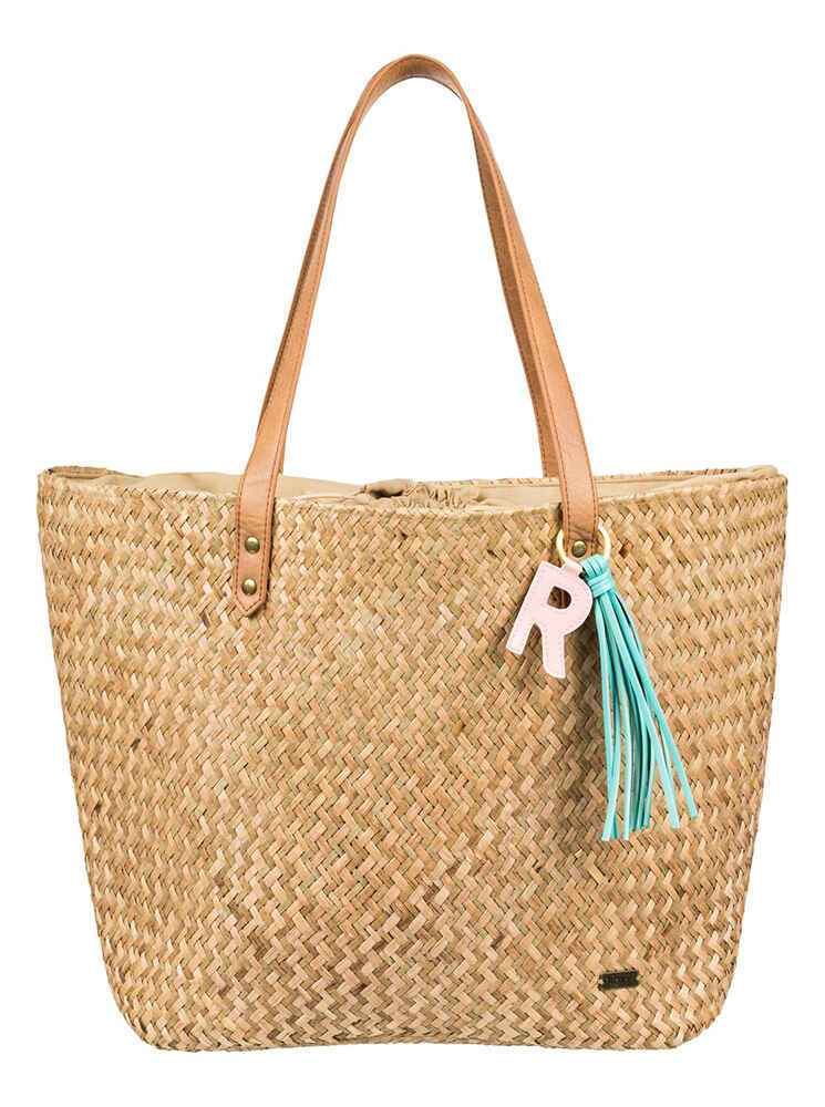 ROXY LADIES SHINE YOUR LIGHT STRAW SHOULDER BAG WomensAccessories