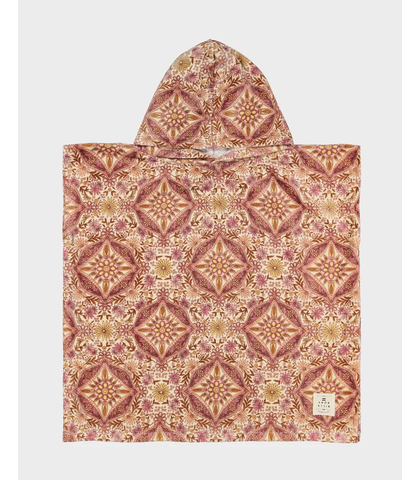 BILLABONG TOODLERS JUST FOR YOU HOODY TOWEL - WHITECAP