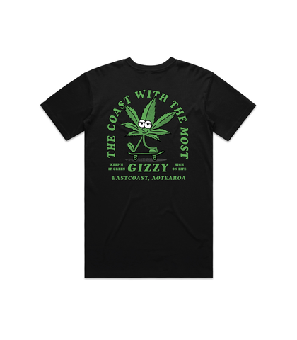SQ COAST WITH THE MOST TEE - BLACK