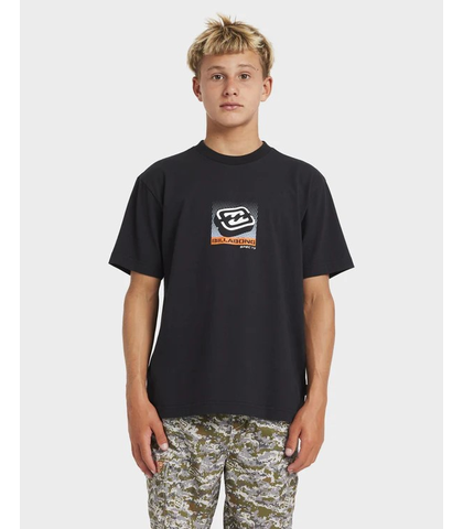 BILLABONG BOYS SPEC 3D S/S TEE - BLACK