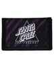 SANTA CRUZ NOT A DOT HOLLOW VELCRO WALLET - MAROON TIE DYE