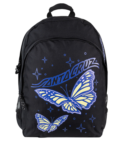 SANTA CRUZ GIRLS WINGED BUTTERFLYS BACKPACK - BLACK