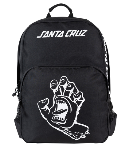 SANTA CRUZ SCREAMING HAND MONO BACKPACK - BLACK