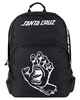 SANTA CRUZ SCREAMING HAND MONO BACKPACK - BLACK