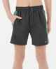 RIPCURL BOYS TRIPICAL DAZE PANEL VOLLEY BOARDSHORT - WASHED BLACK