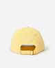 RIPCURL LADIES MIXED 6 PANEL CAP - YELLOW
