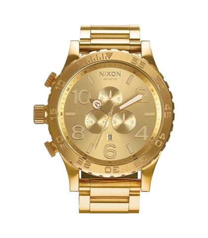 NIXON 51-30 CHRONO WATCH - ALL GOLD