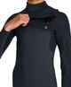 O'NEILL BOYS 3/2 HYPERFREAK CHESTZIP STEAMER - GUNMETAL/ BLACK