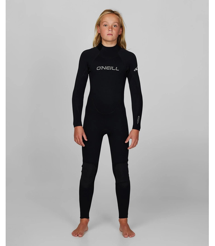 O'NEILL YOUTH 4/3 REACTOR 2 GBS BACKZIP STEAMER - BLACK