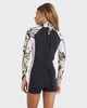 BILLABONG GIRLS 2MM SPRING FEVER L/S SPRINGSUIT - BLACK FLORAL