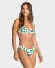 BILLABONG LADIES ALL THE WAVES BONDI BIKINI PANT - EVERGREEN