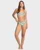 BILLABONG LADIES ALL THE WAVES BONDI BIKINI PANT - EVERGREEN