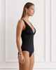 HEAVEN AVA D CUP ONE PIUECE SWIMSUIT - BLACK