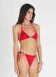 HEAVEN BELLA TRIANGLE BIKINI TOP - RED