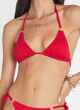 HEAVEN BELLA TRIANGLE BIKINI TOP - RED