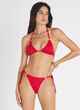 HEAVEN KYLIE TIE SIDE BIKINI PANT - RED